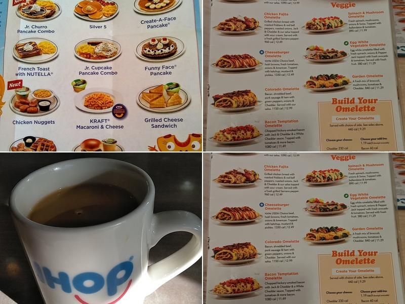 IHOP Menu