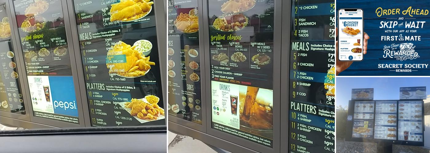 Long John Silver's Menu