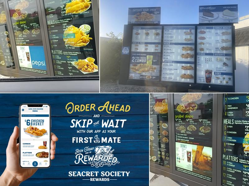 Long John Silver's Menu