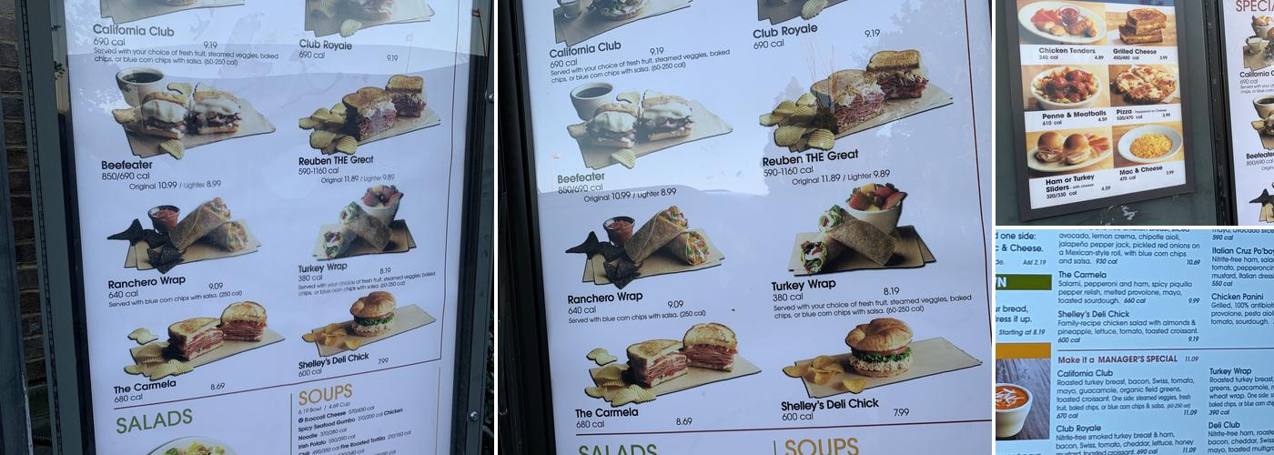 Jason's Deli Menu