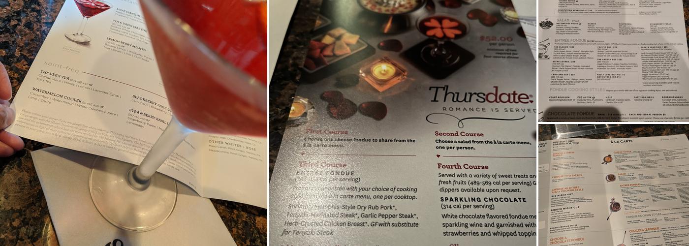 The Melting Pot Menu