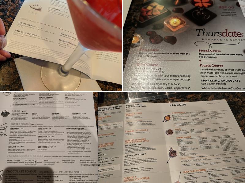 The Melting Pot Menu