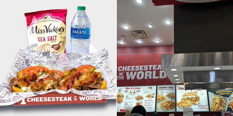 Charleys Cheesesteaks Menu