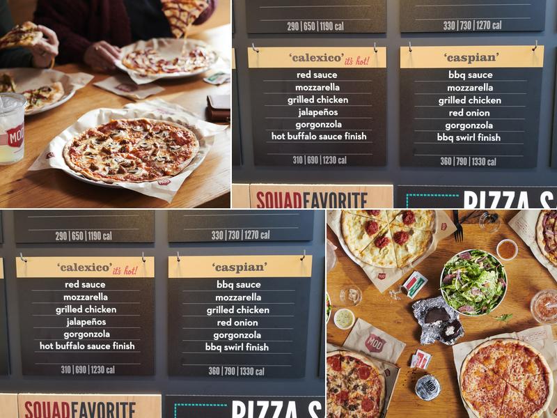MOD Pizza Menu