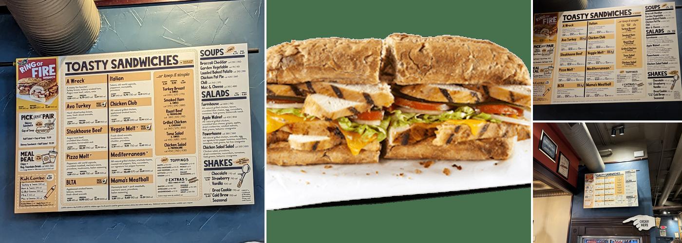 Potbelly Menu