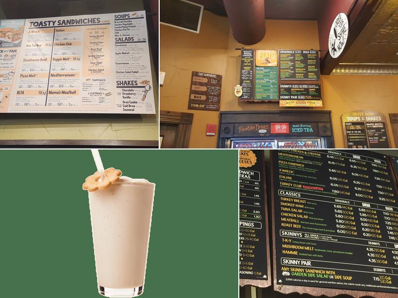 Potbelly Sandwich Shop Menu