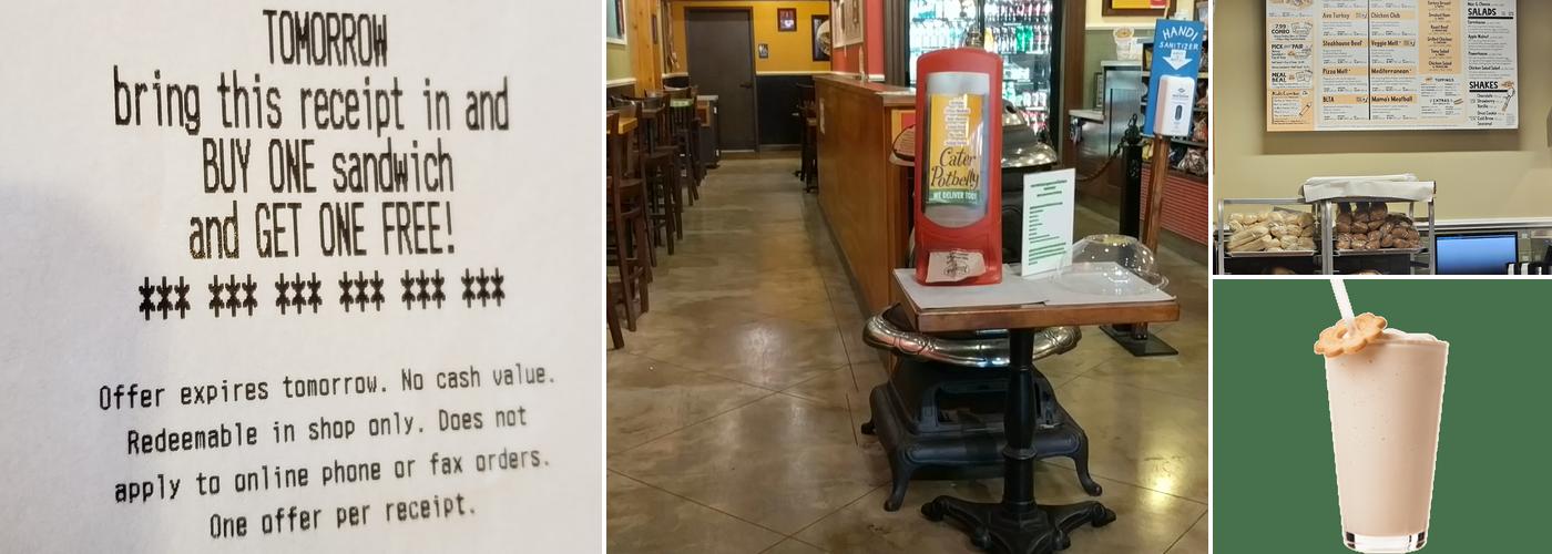 Potbelly Menu