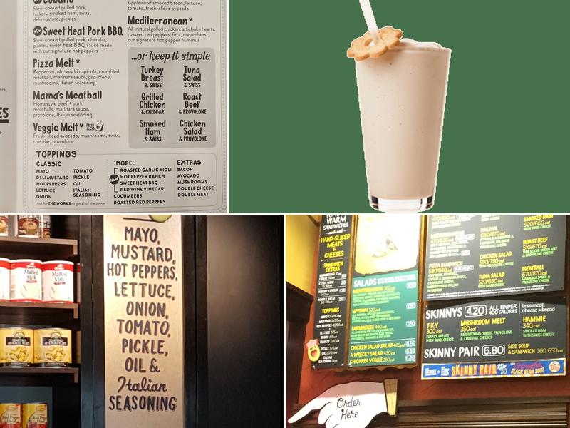 Potbelly Sandwich Shop Menu