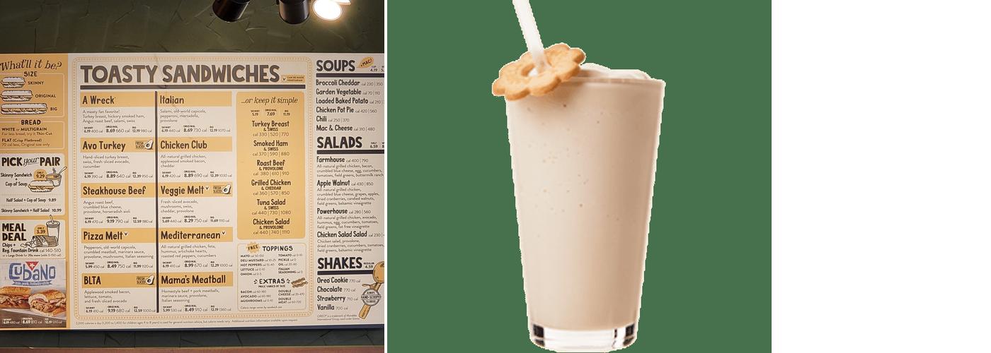 Potbelly Menu