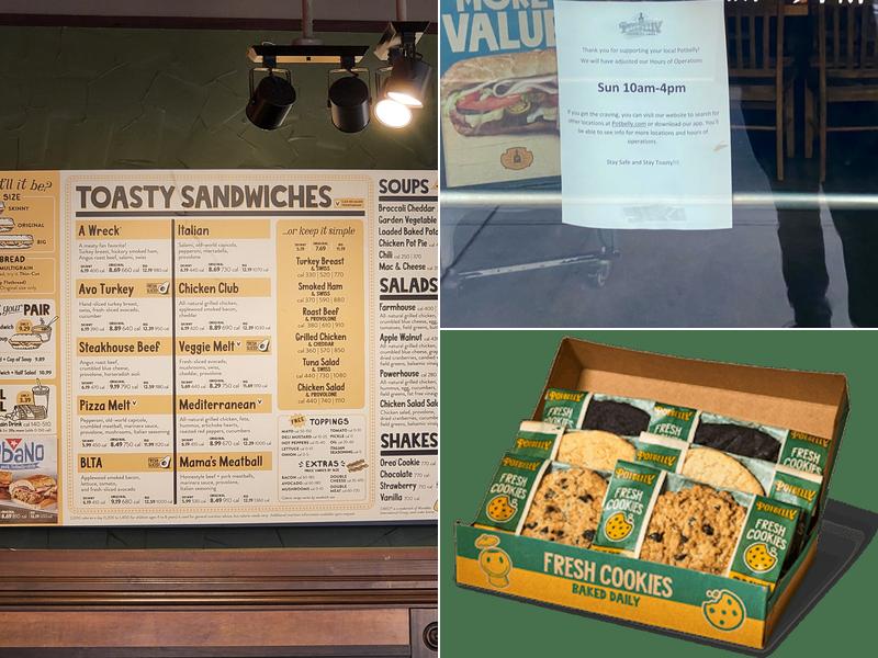 Potbelly Menu