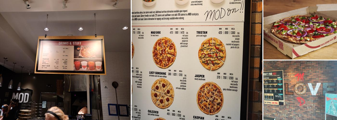 MOD Pizza Menu