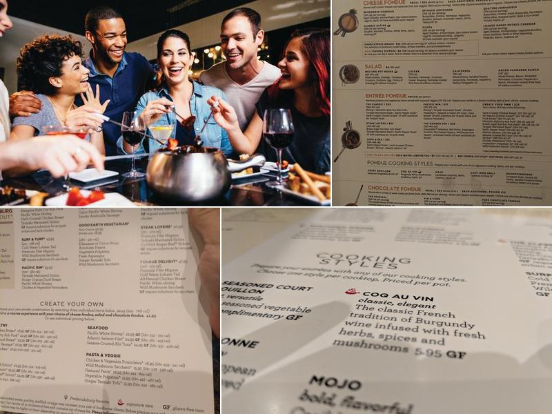 The Melting Pot Menu