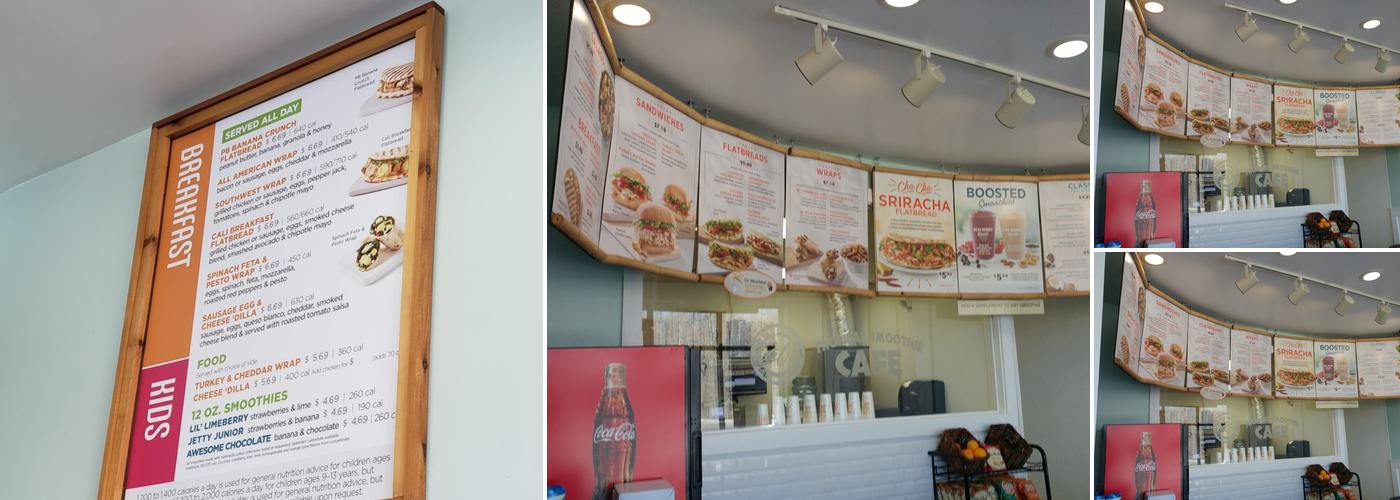 Tropical Smoothie Cafe Menu