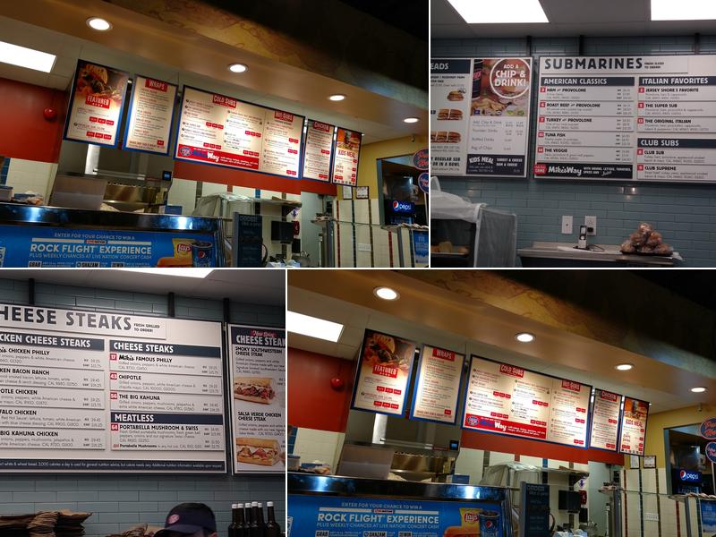 Jersey Mike's Subs Menu
