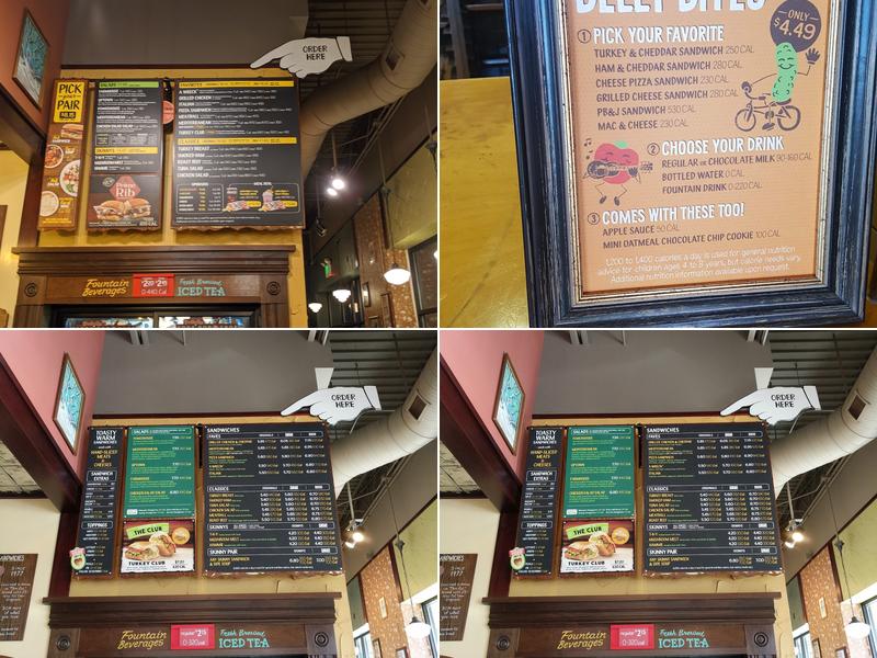 Potbelly Menu