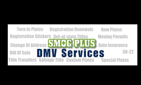 Smog Plus DMV Registration Services