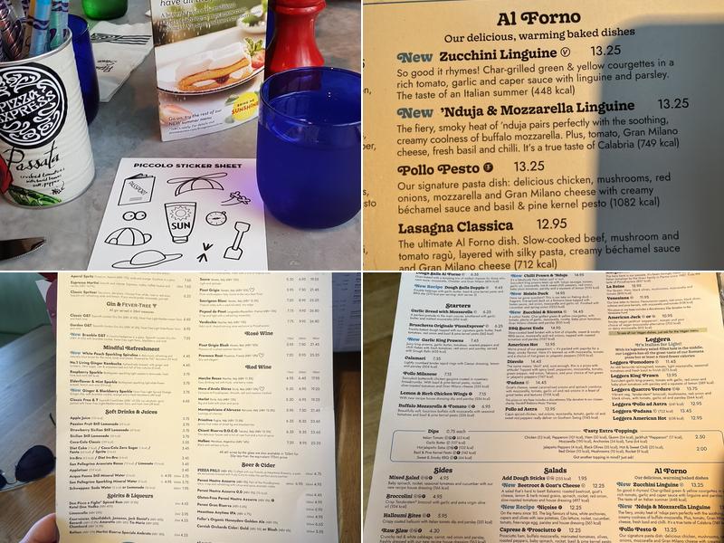 Pizza Express Menu