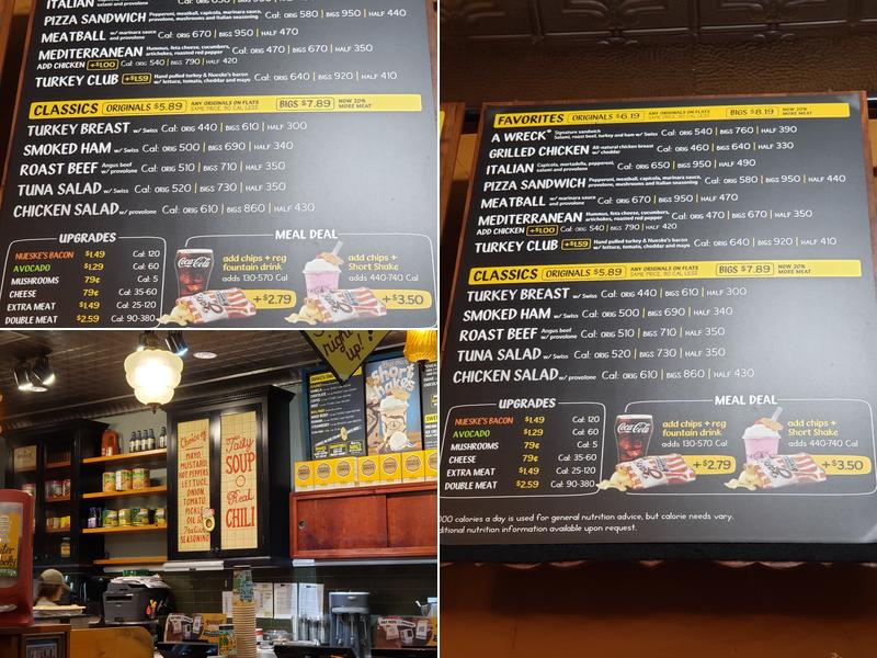 Potbelly Menu