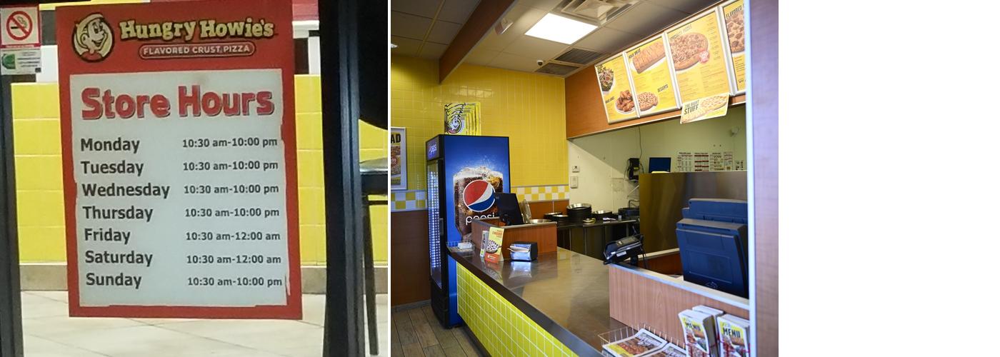 Hungry Howie's Pizza Menu