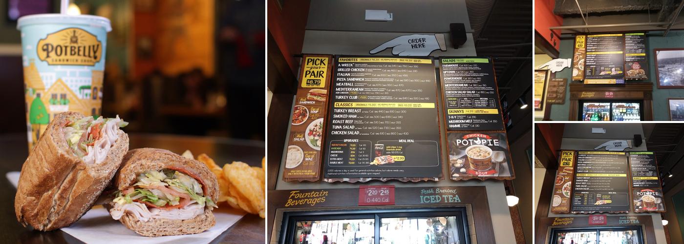 Potbelly Menu