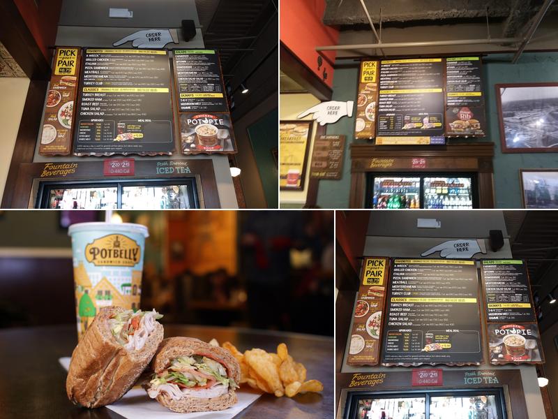 Potbelly Menu