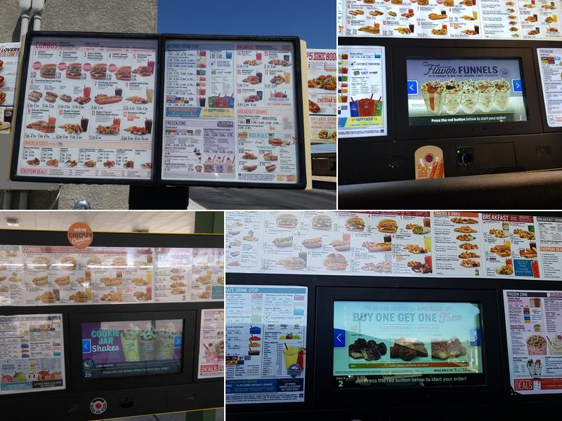 Sonic Drive-In Menu