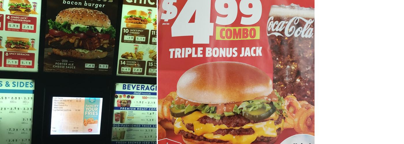 Jack In The Box Menu
