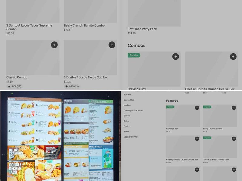 Taco Bell Menu