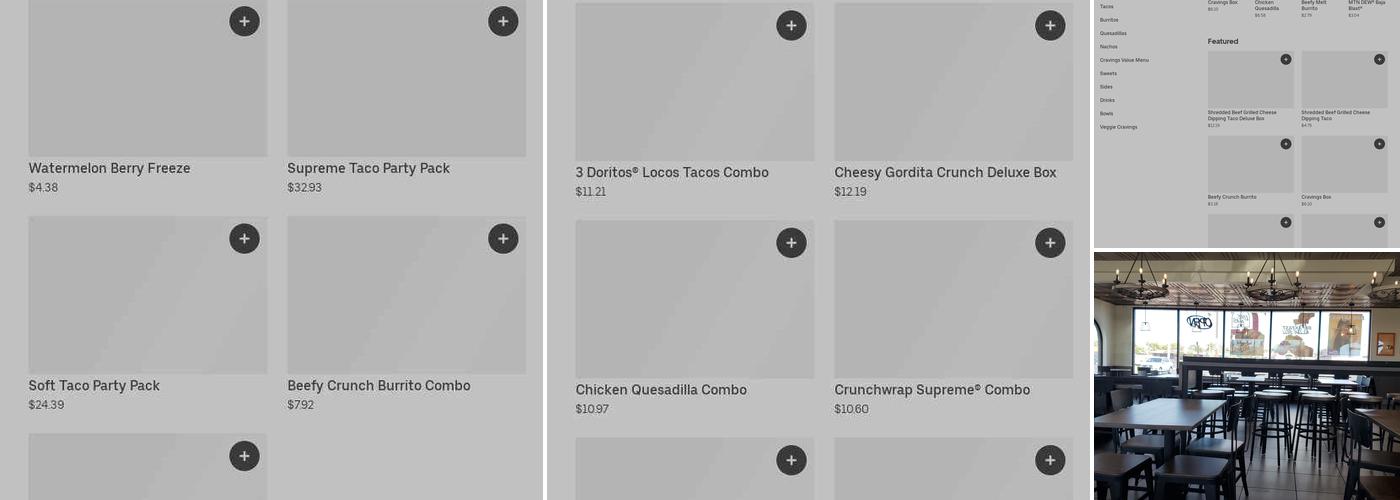 Taco Bell Menu