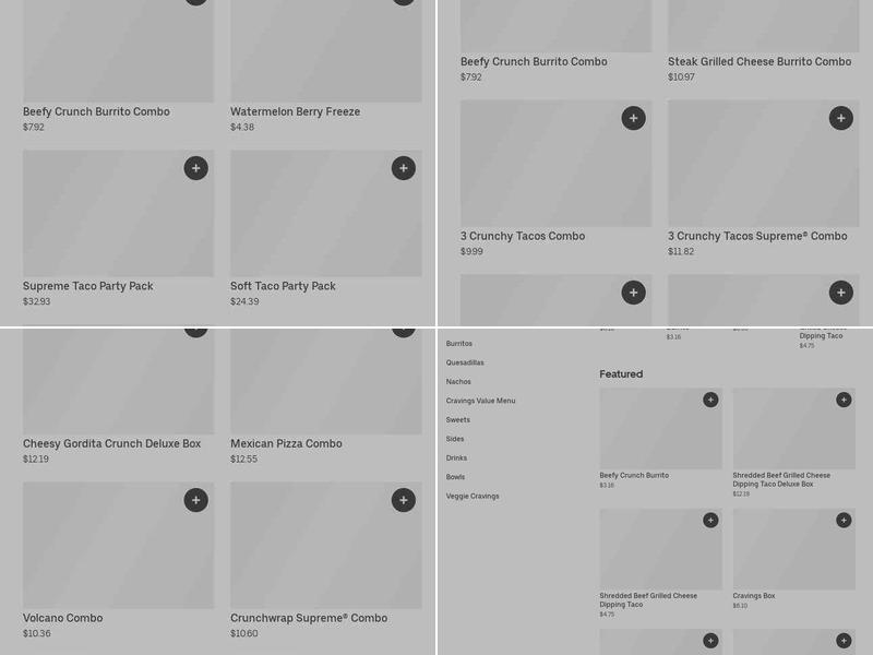 Taco Bell Menu