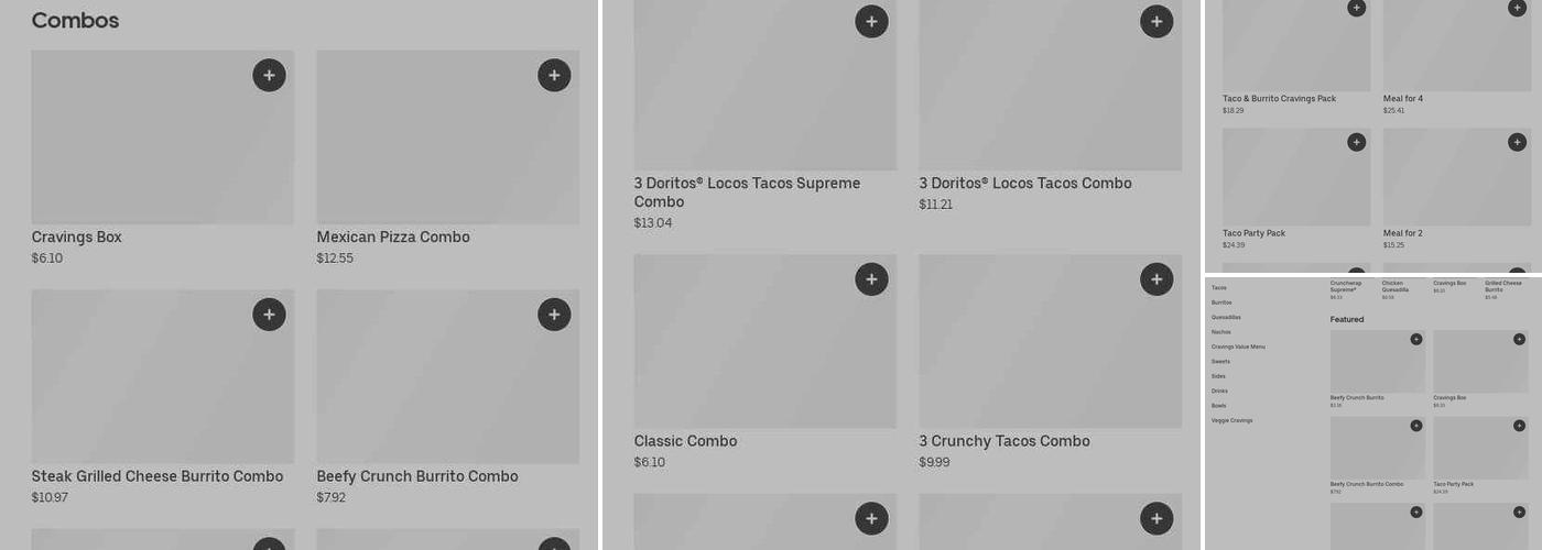 Taco Bell Menu
