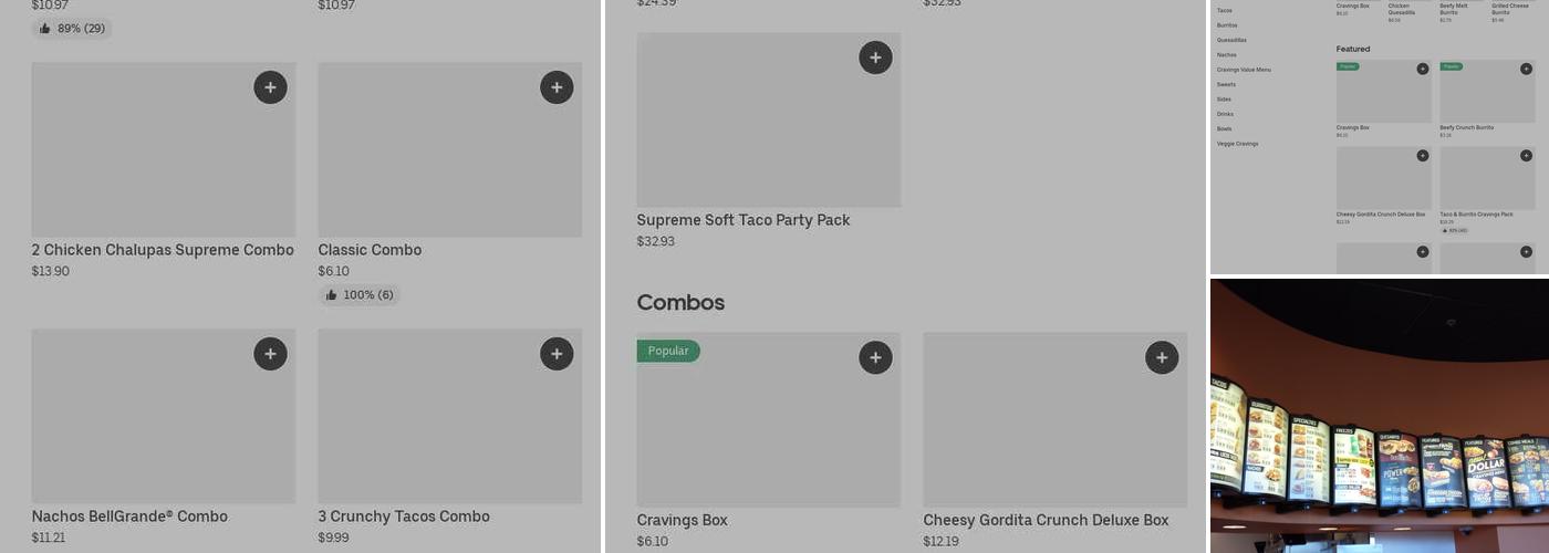 Taco Bell Menu