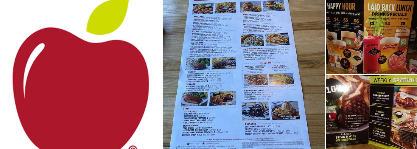 Applebee's Grill + Bar Menu