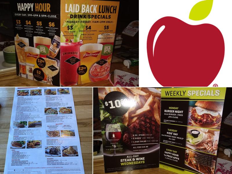Applebee's Grill + Bar Menu