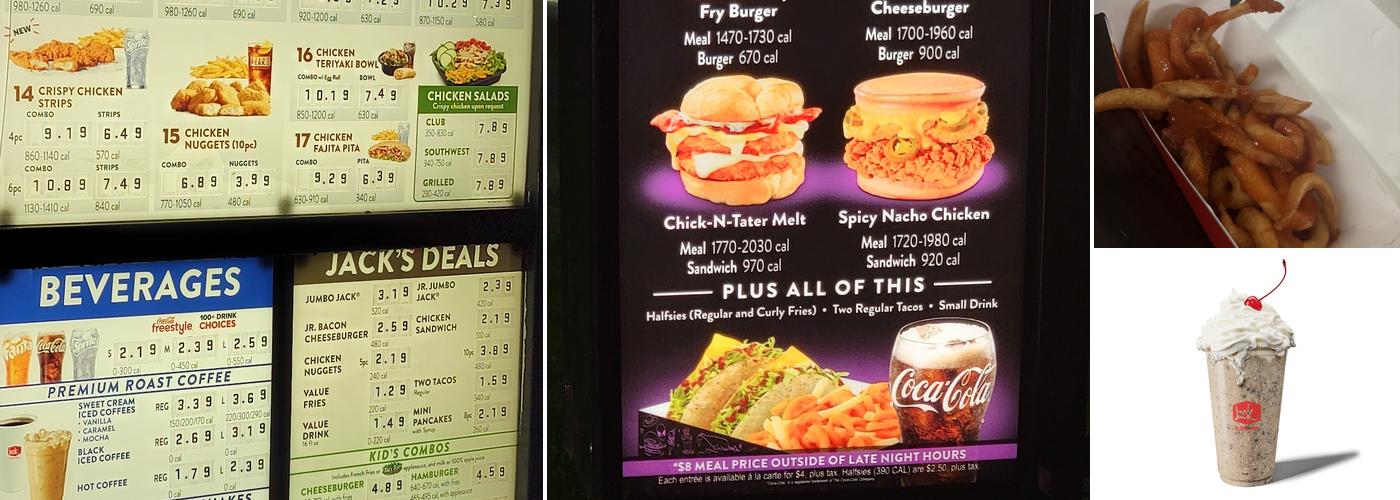 Jack In The Box Menu