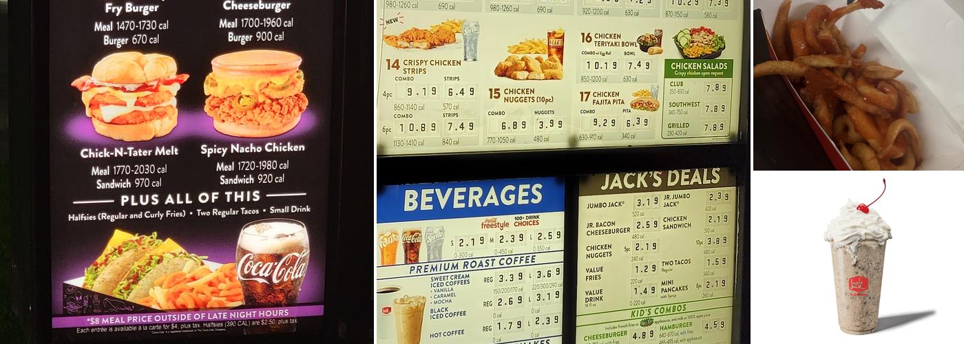 Jack In The Box Menu