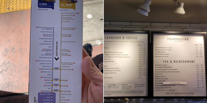 Starbucks Menu