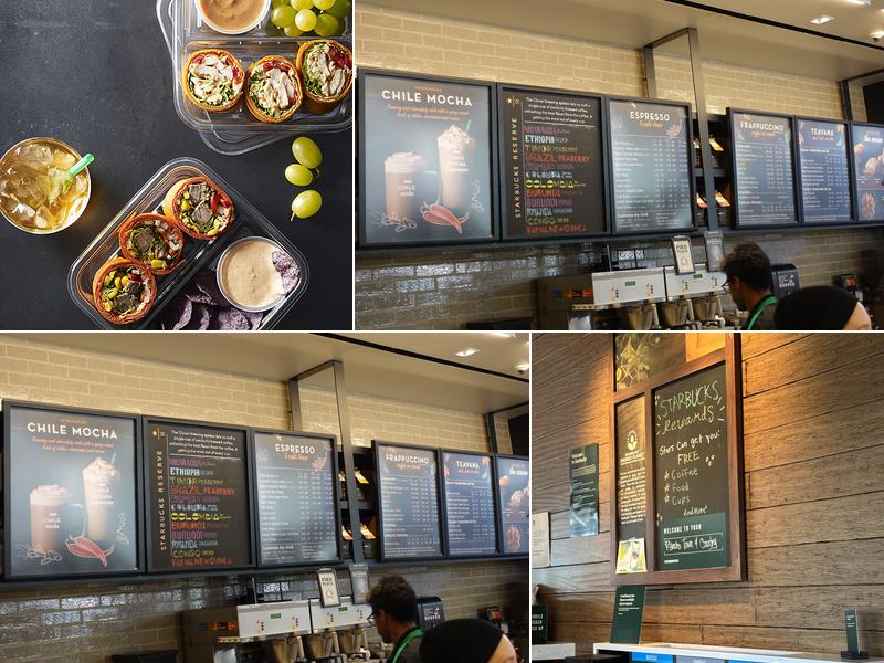 Starbucks Menu