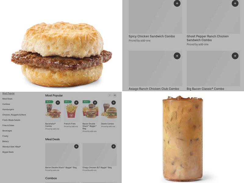 Wendy's Menu