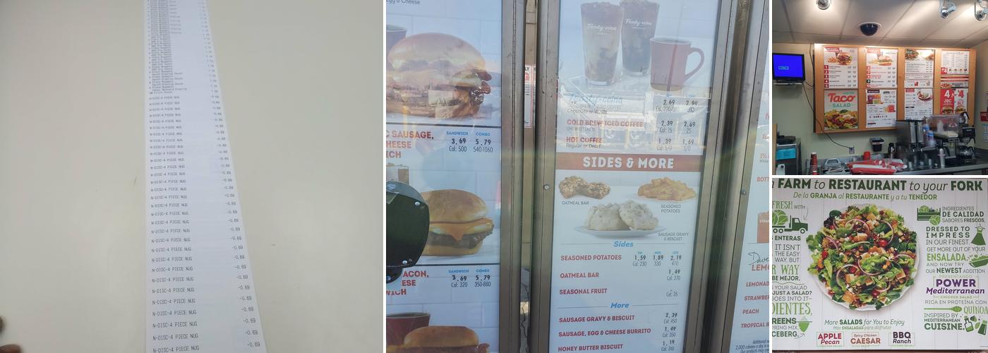 Wendy's Menu