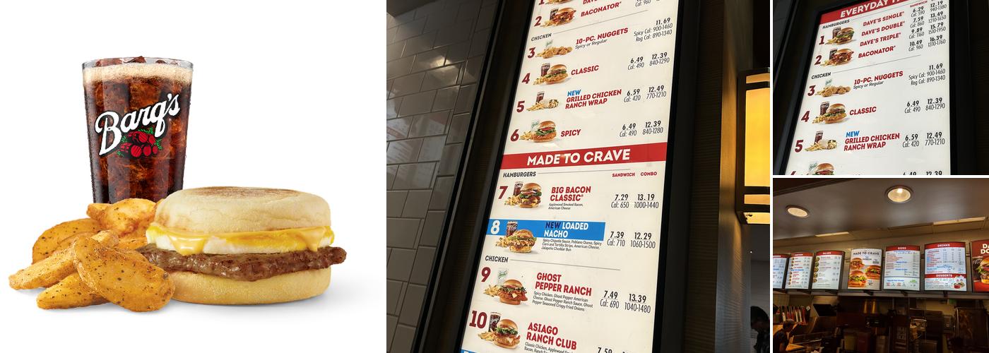 Wendy's Menu