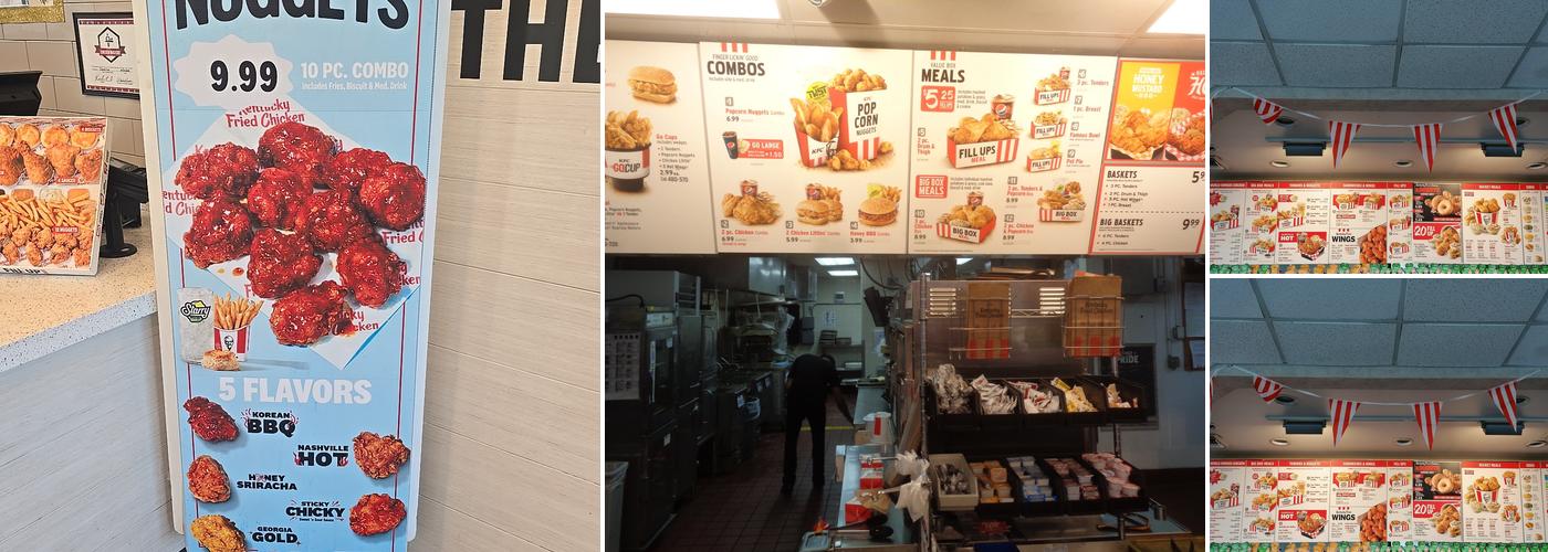 KFC Menu