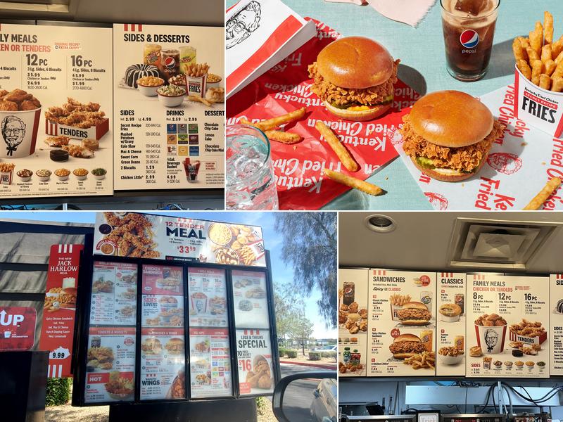 KFC Menu