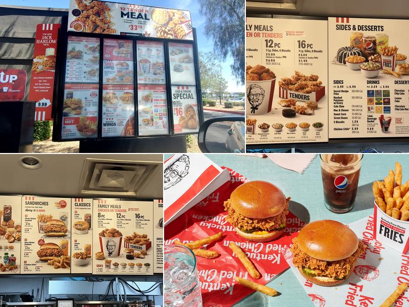 KFC Menu