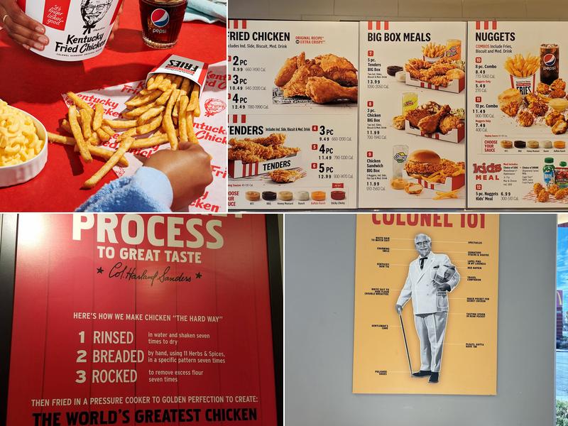 KFC Menu