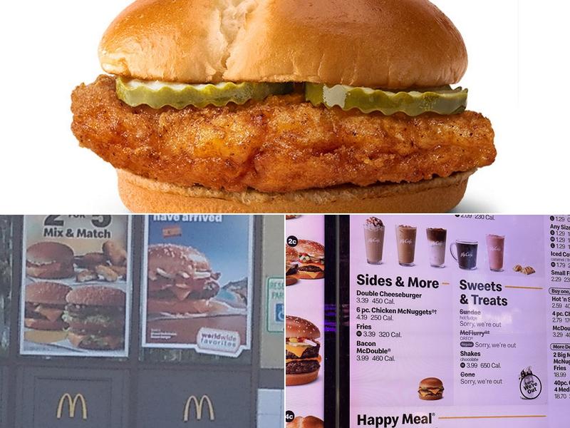 McDonald's Menu