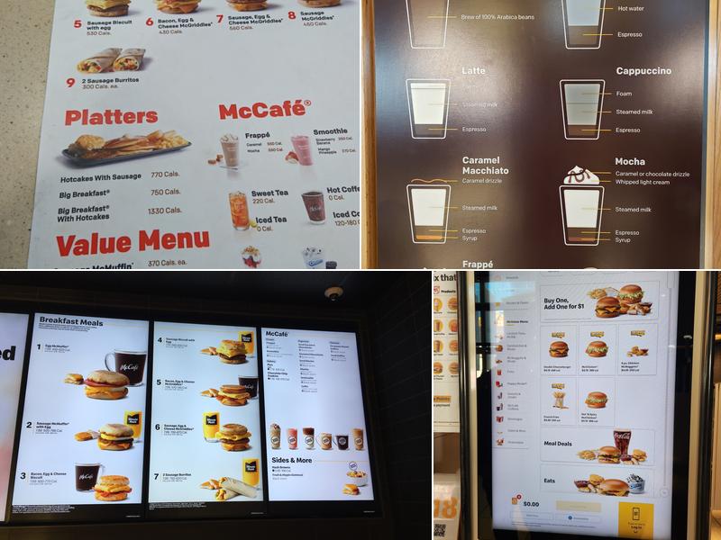 McDonald's Menu