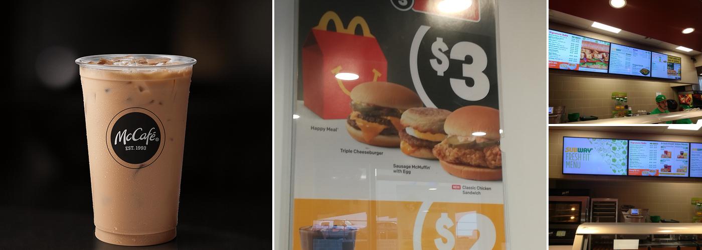 McDonald's Menu