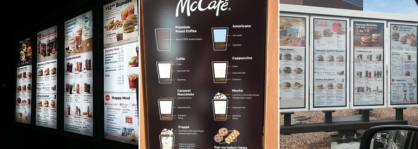 McDonald's Menu