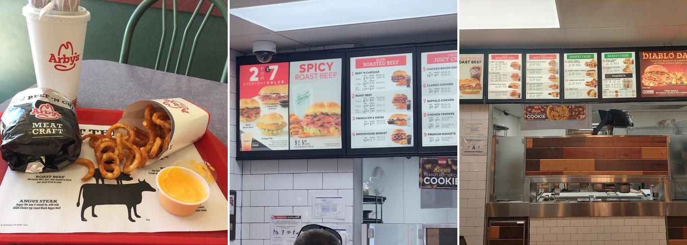 Arby's Menu